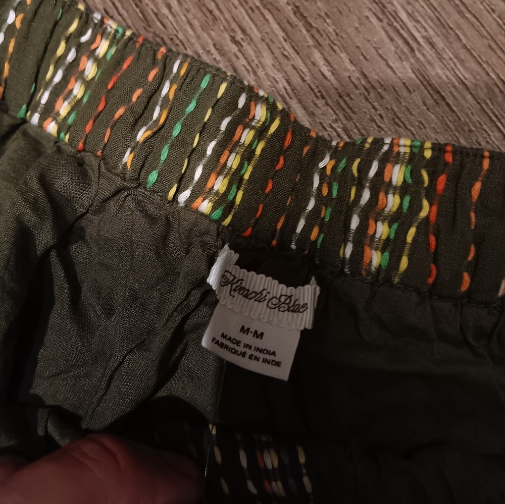 Kimchi Blue Bonnie Button-Front Mini Skirt Sz M - Picture 5 of 5